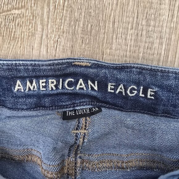 American Eagle Womens Super Hi-Rise Jegging Jeans Size 0 Regular Blue - Picture 3 of 7